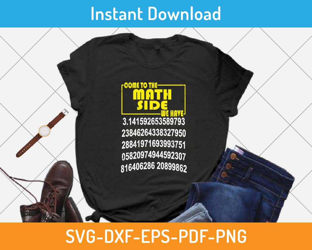 Come to the math side we have SVG Print-ready Digital Cutting File for ...