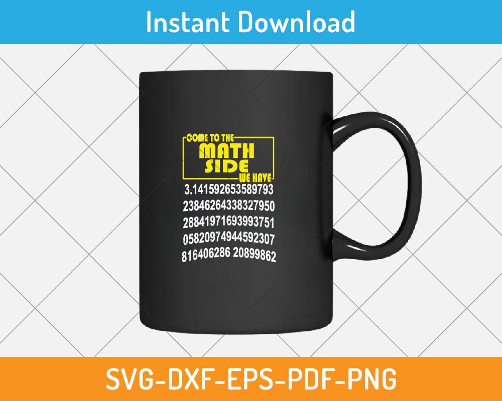 Come to the math side we have SVG Print-ready Digital Cutting File for ...